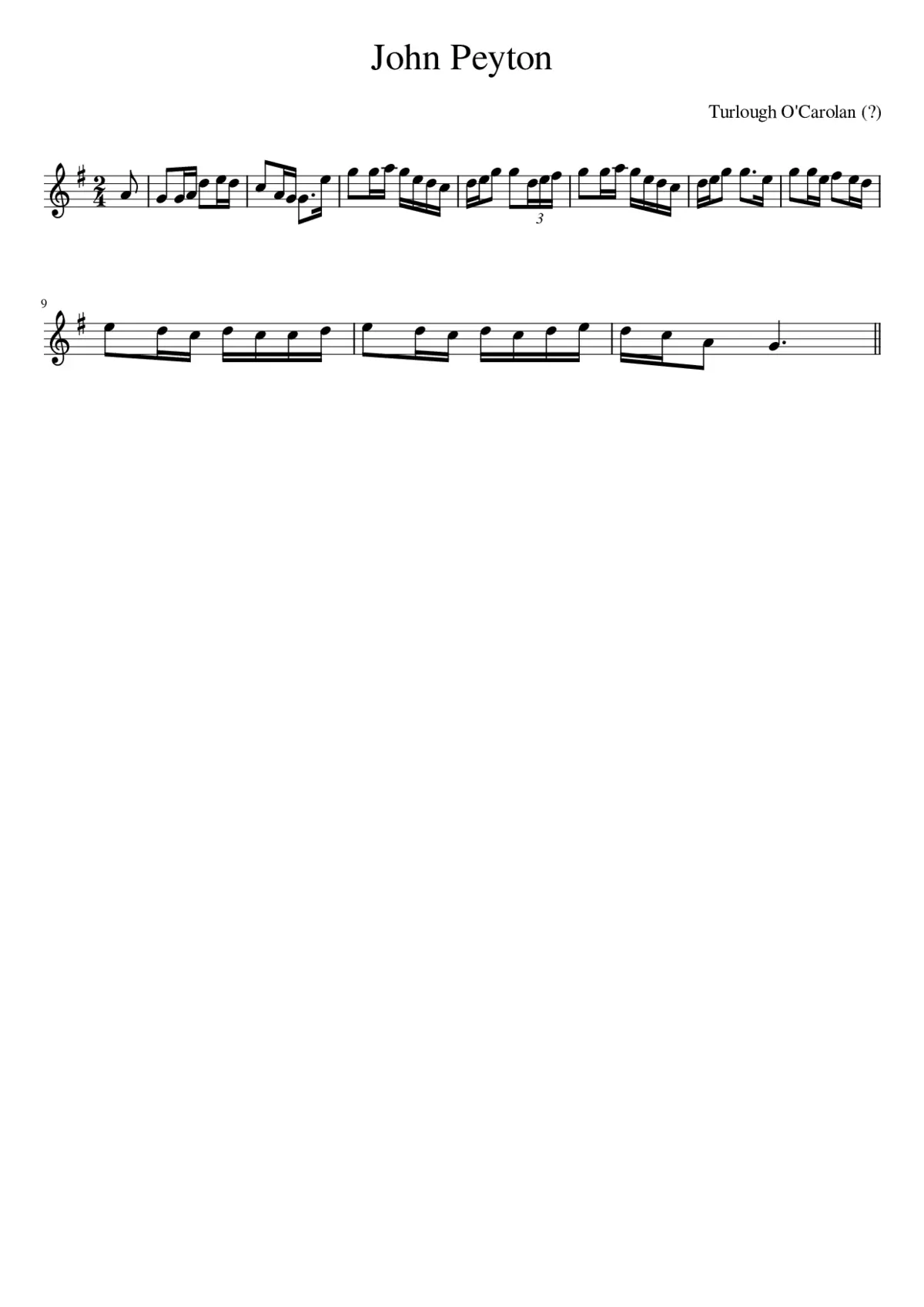 John Peyton - Page 1