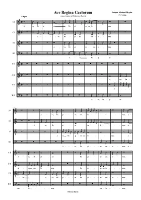 Ave Regina caelorum, MH 140