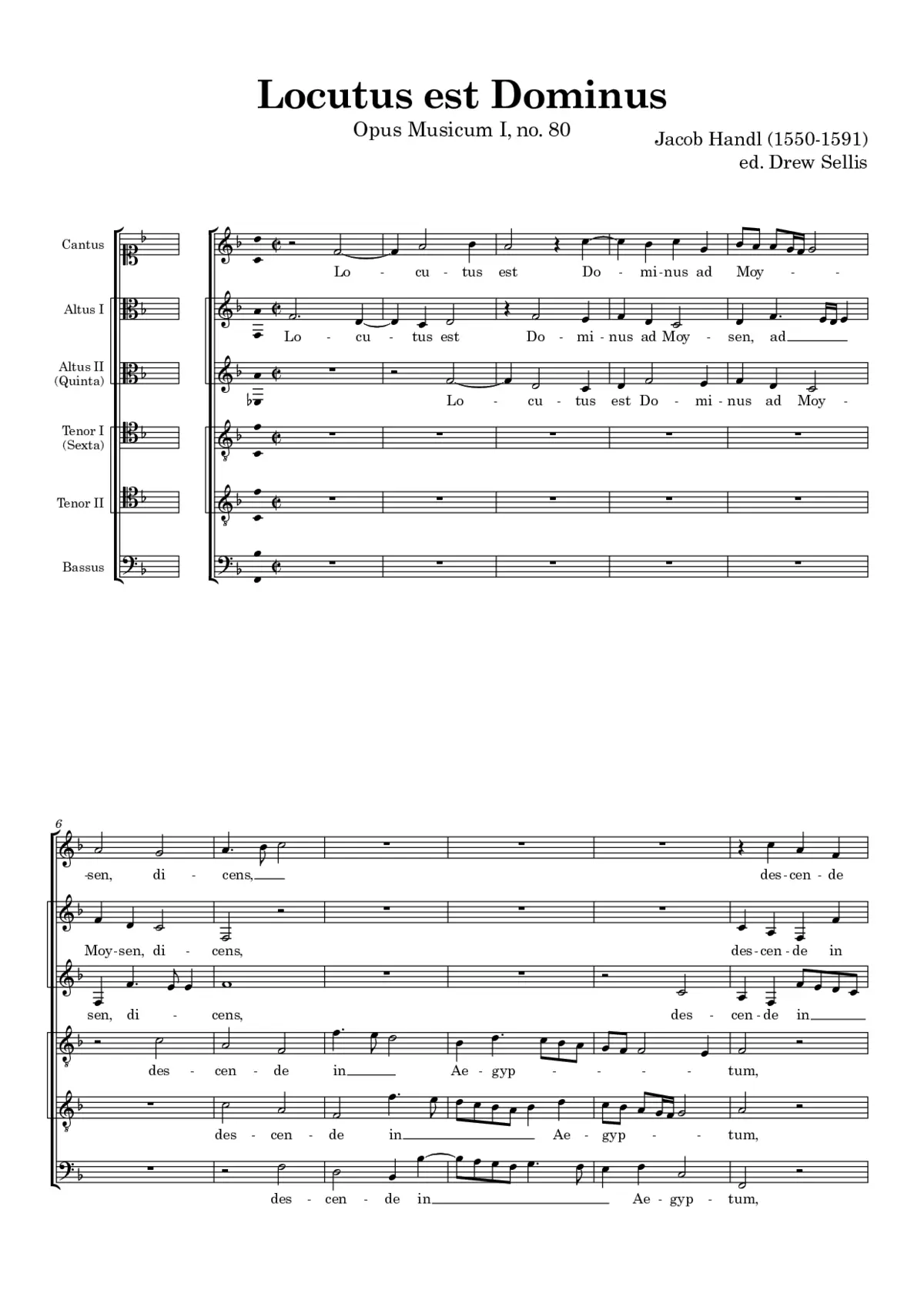 Locutus est Dominus - Page 1