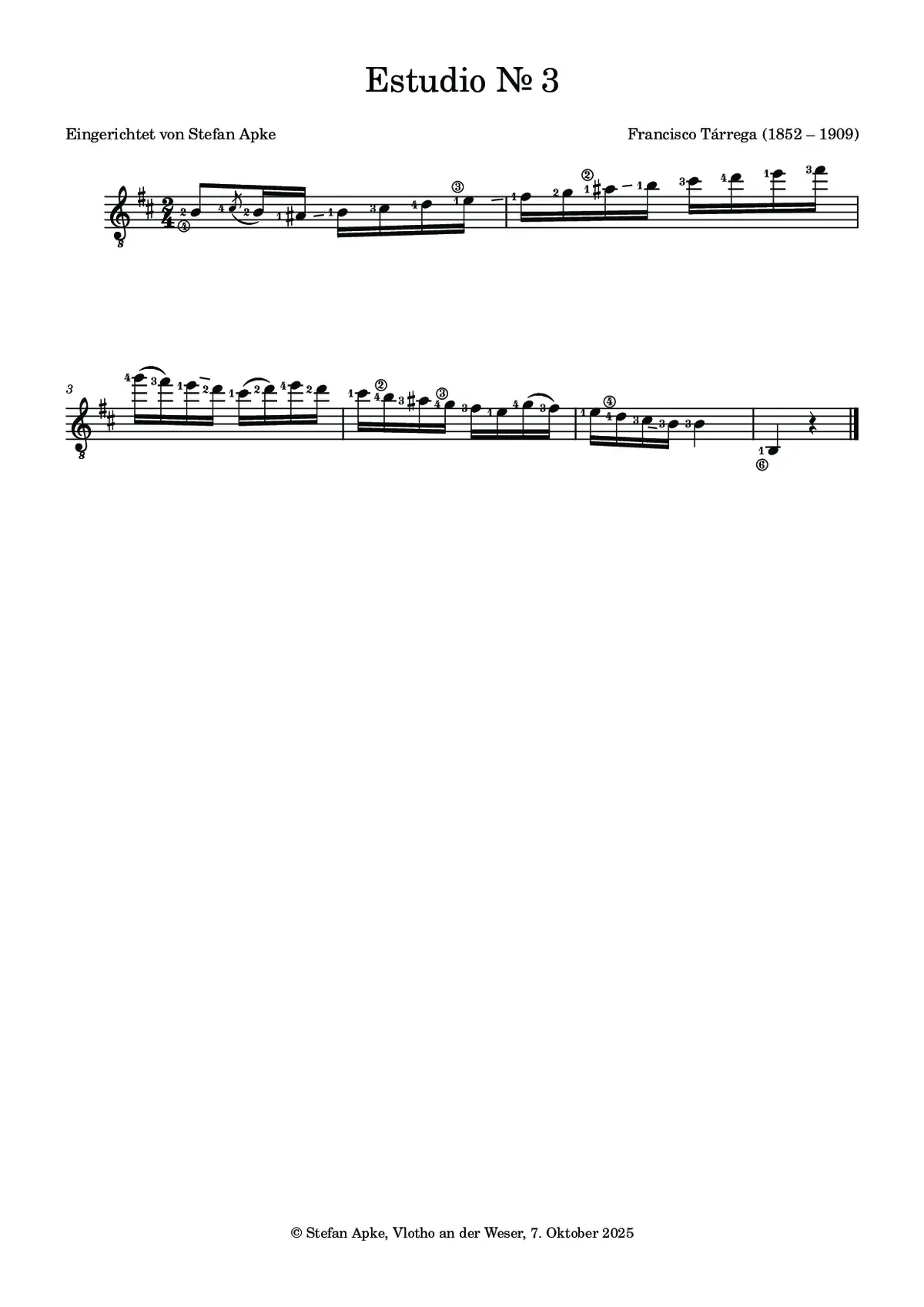 Estudio No.3 - Page 1
