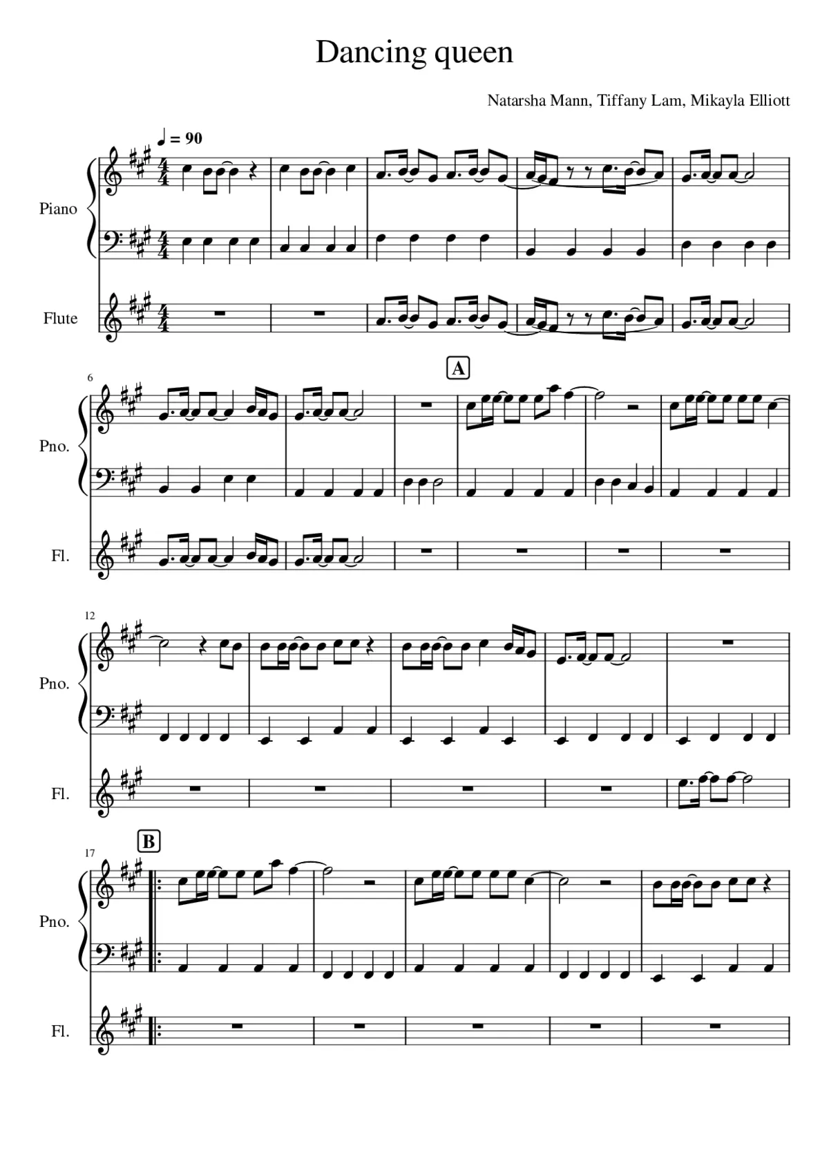 dancing queen - Page 1