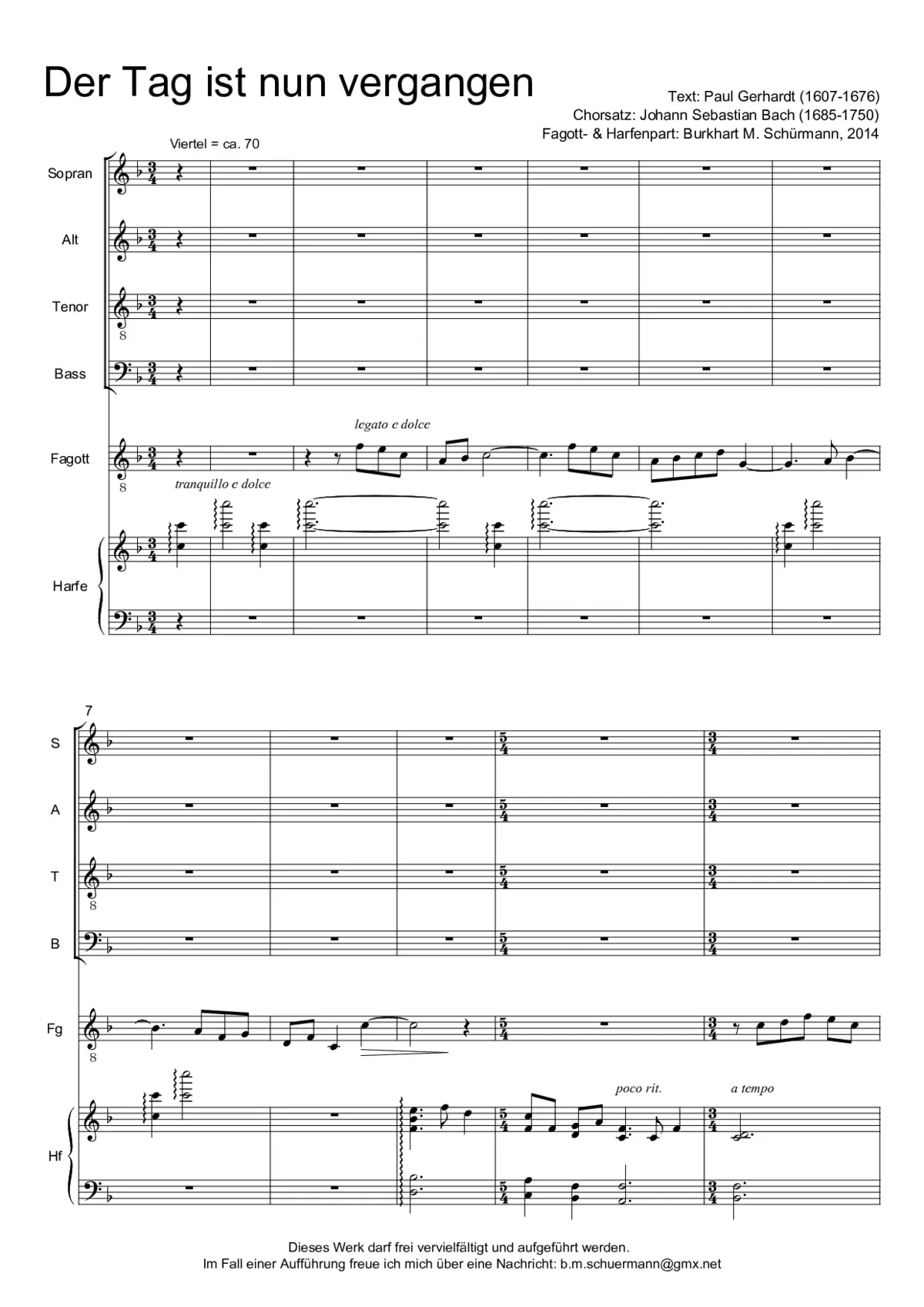 Der Tag ist nun vergangen - Page 1