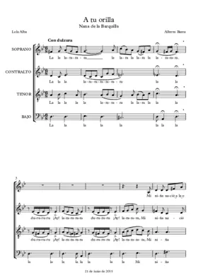 Nana de la barquilla