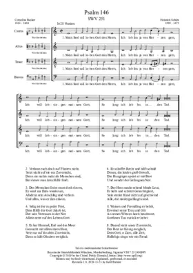 Mein Seel soll loben Gott den Herrn, SWV 251