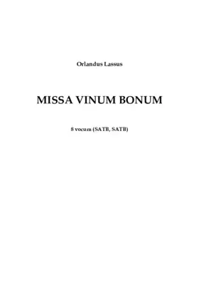 Missa Vinum bonum
