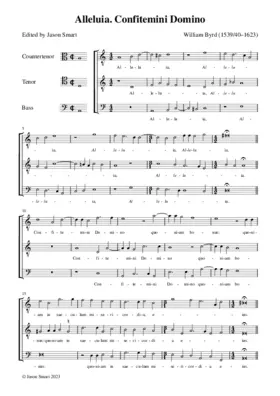 Alleluia. Confitemini Domino