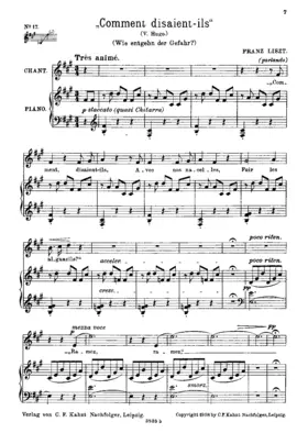 Comment, disaient-ils