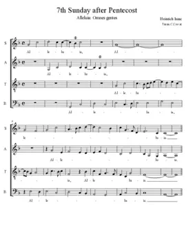 Alleluia: Omnes gentes