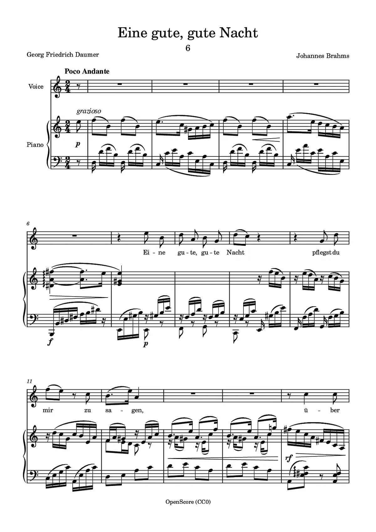 Eine gute, gute Nacht - Page 1