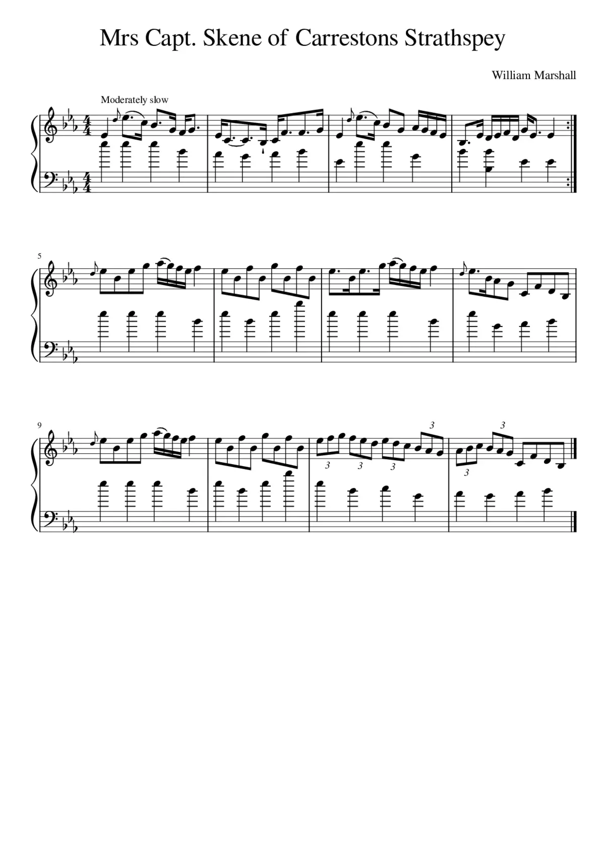 Mrs Capt. Skene of Carrestons Strathspey - Page 1