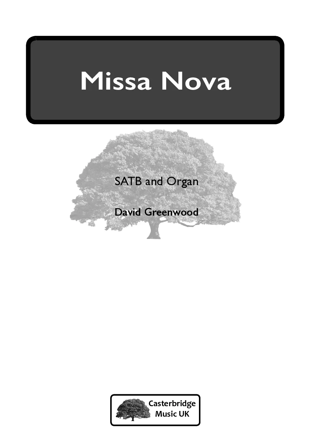 Missa Nova - Page 1