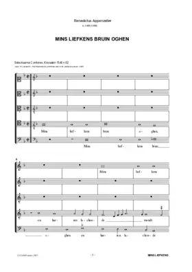 Mins liefkens bruin oghen