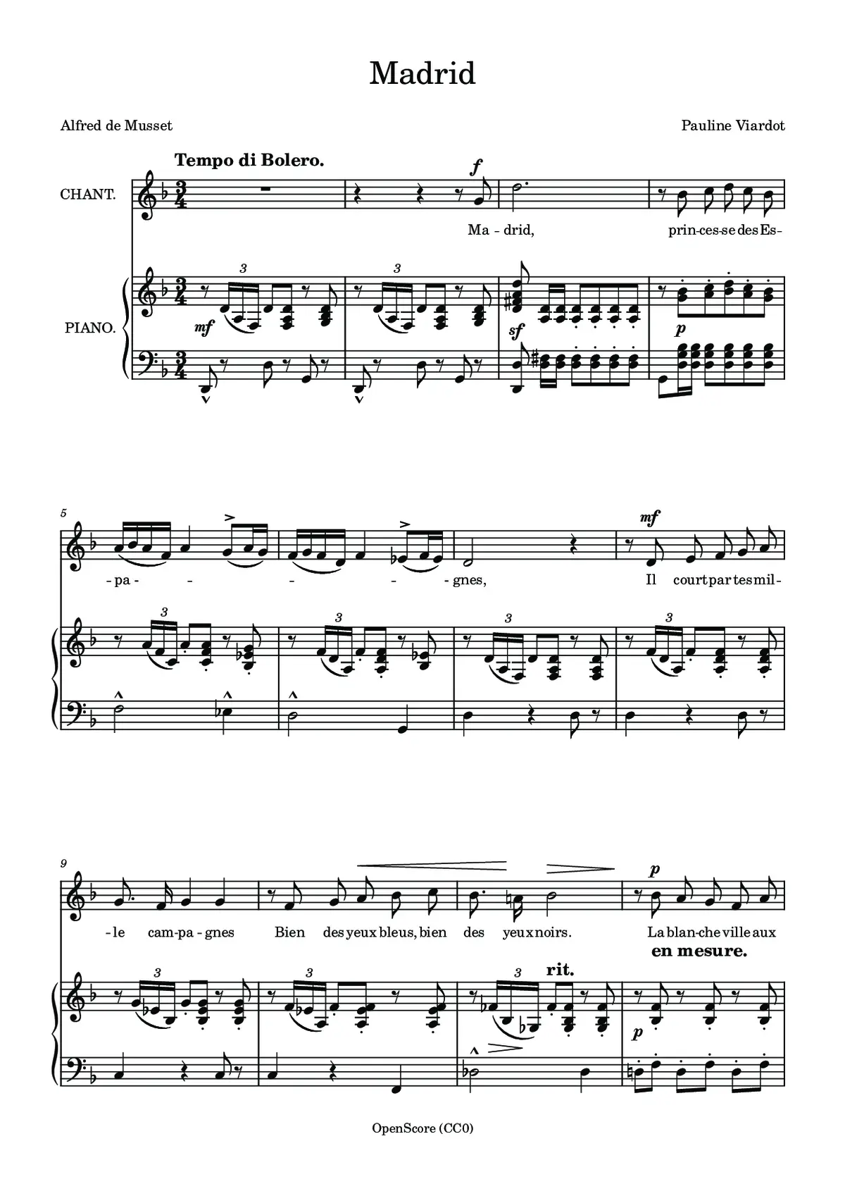 Madrid, VWV 1136 - Page 1