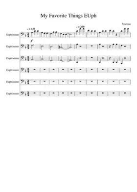 My Favorite Things (from The Sound of Music)