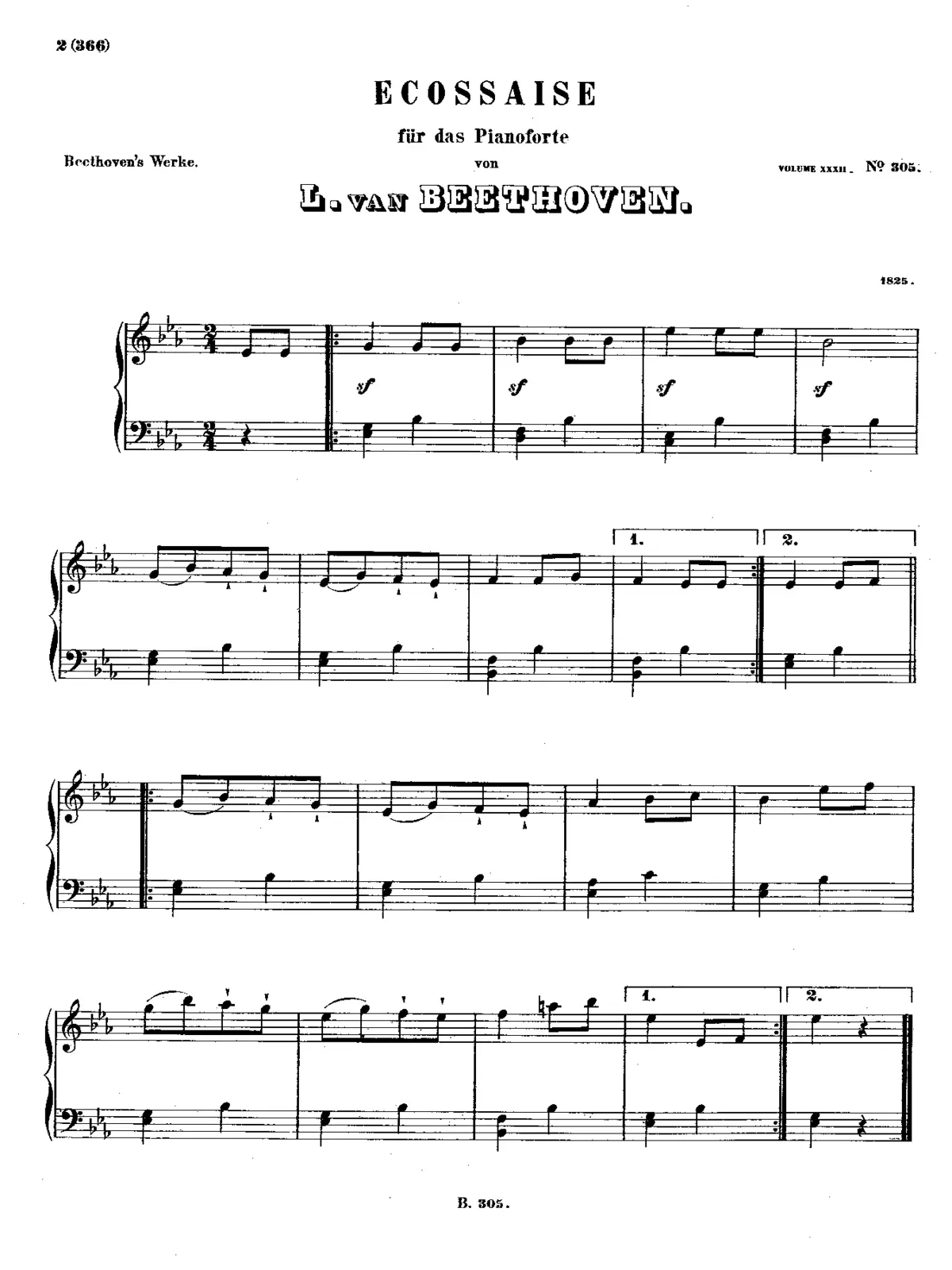 Ecossaise - Page 1