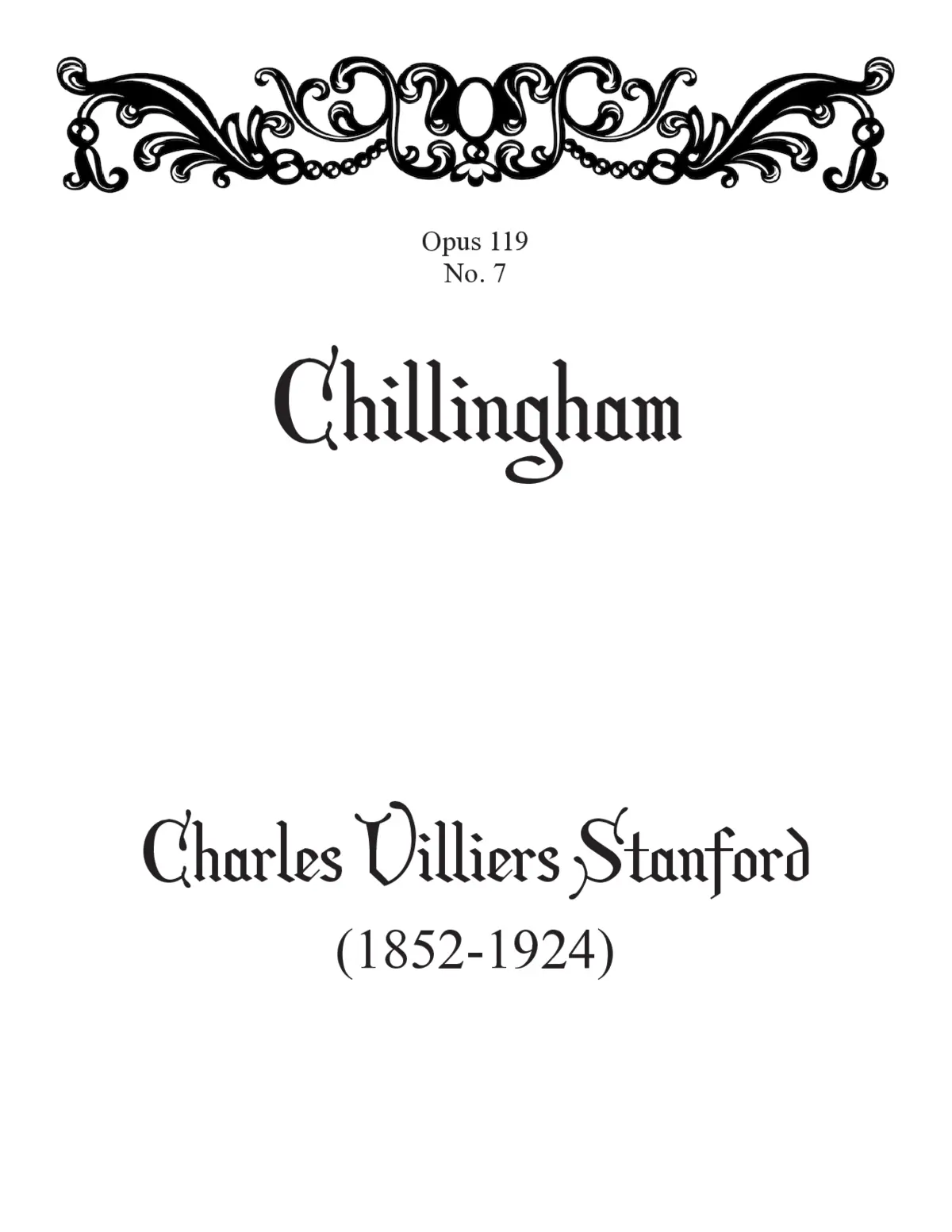 Chillingham - Page 1