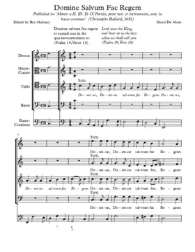 Domine salvum fac Regem