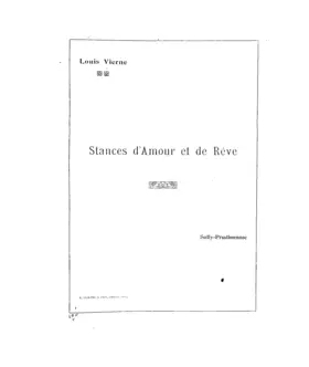 Stances d'amour et de rêve