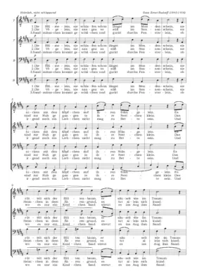 Sandmännchen (Die Blümelein, sie schlafen)