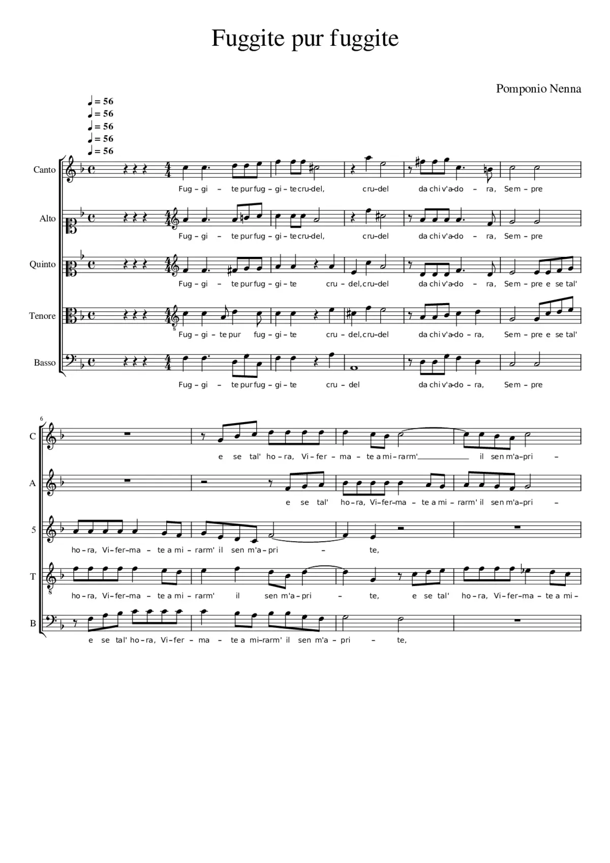 Fuggite pur fuggite - Page 1