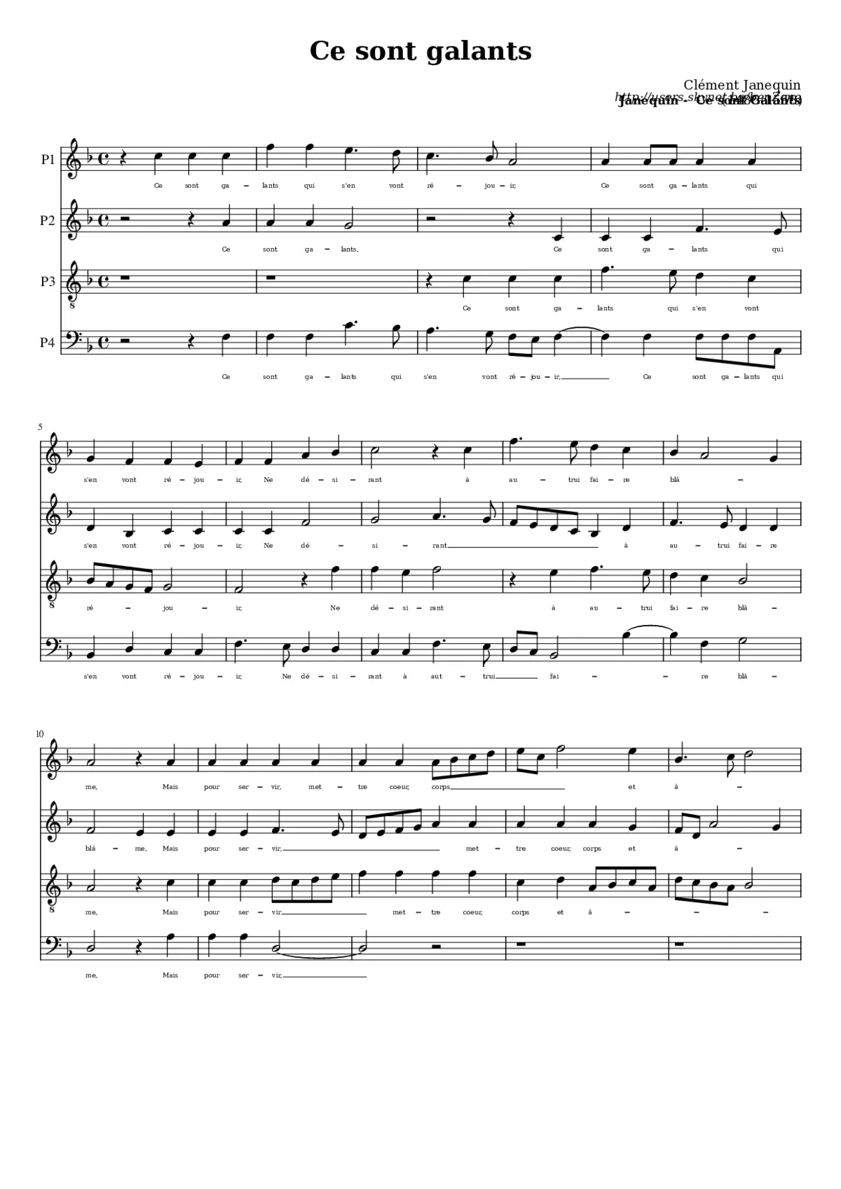 Ce sont galants - Page 1