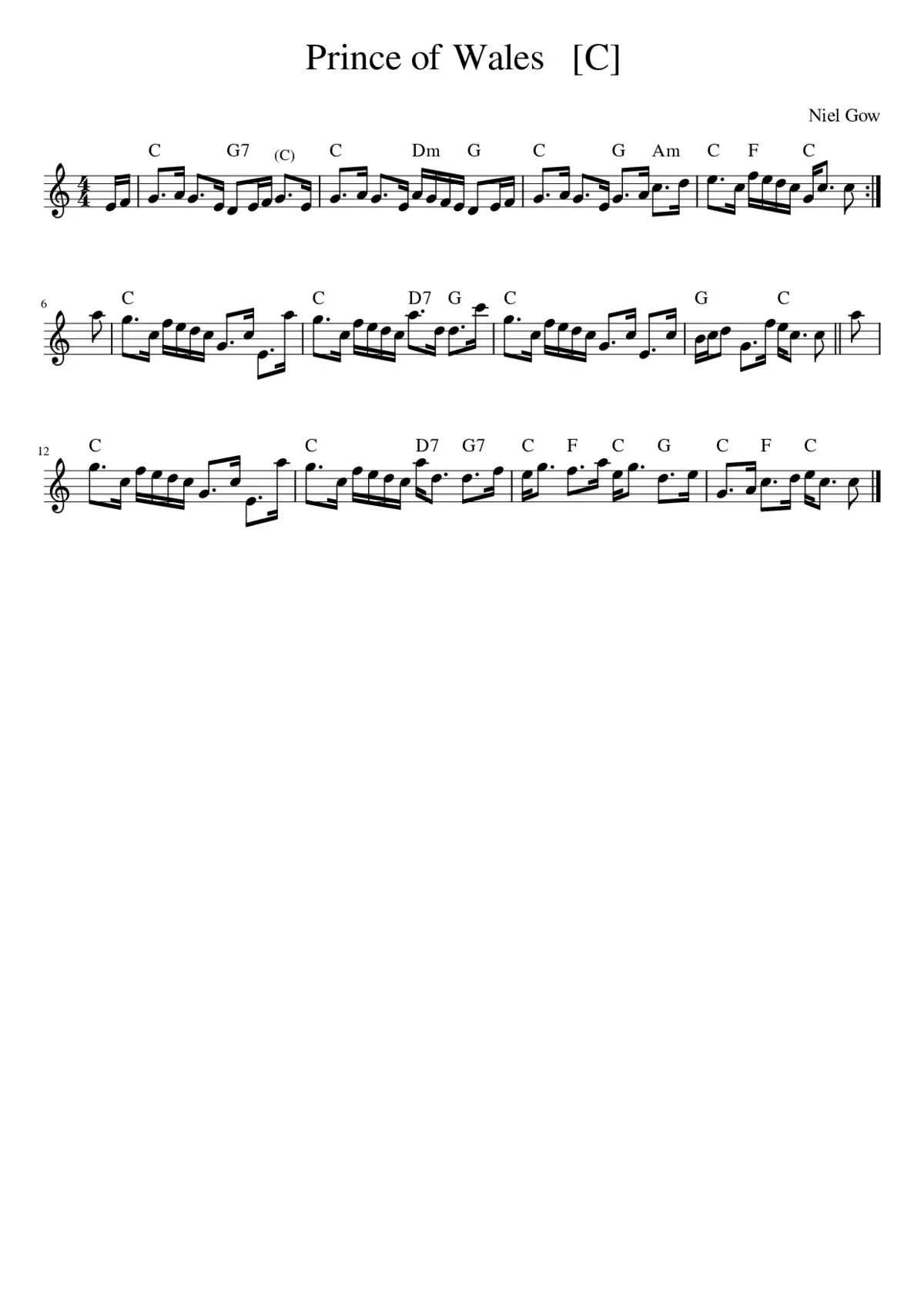 Prince of Wales - Page 1