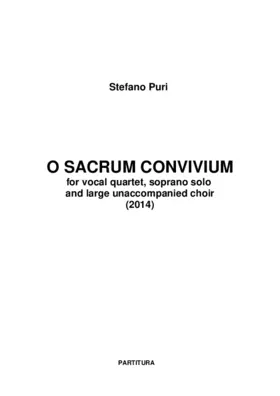 O sacrum convivium