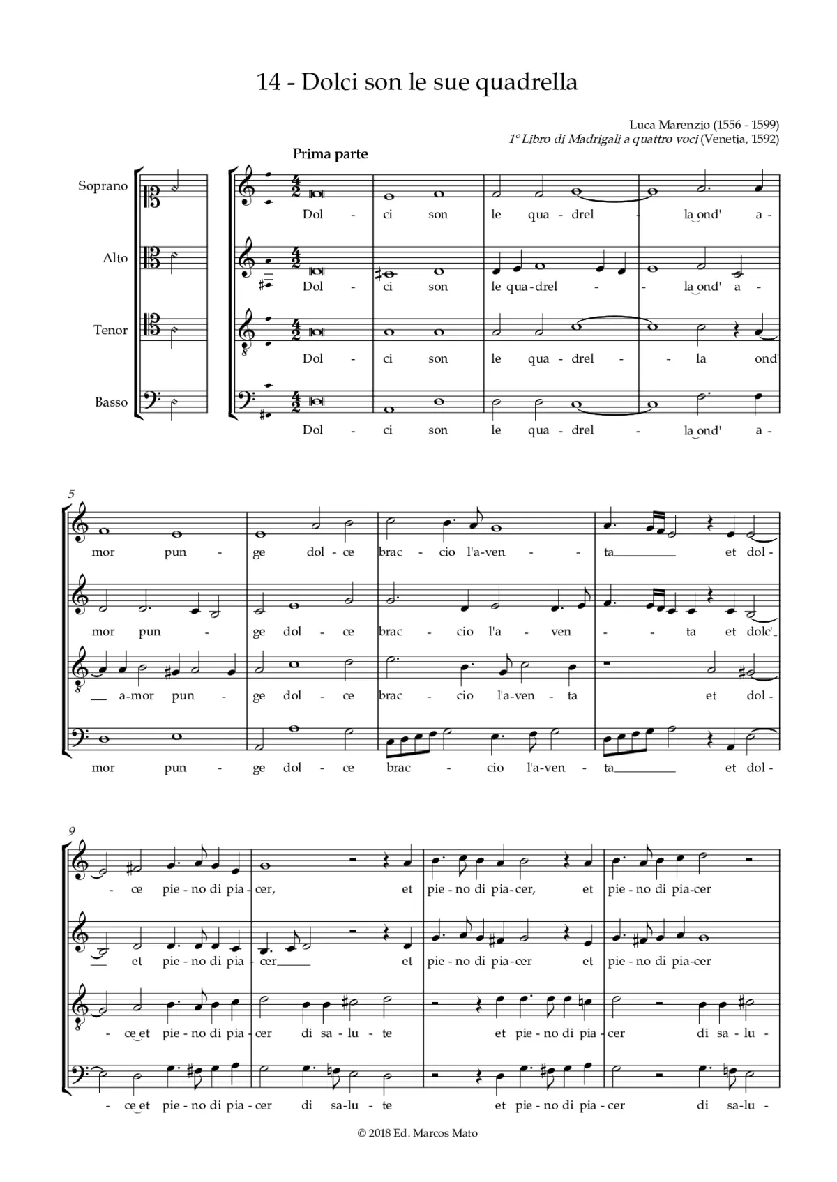 Dolci son le quadrella - Page 1