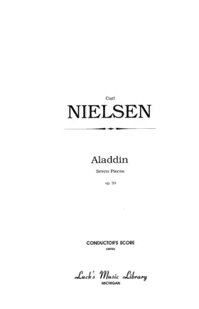 Musik til Adam Oehlenschlägers skuespil 'Aladdin eller Den forunderlige Lampe'