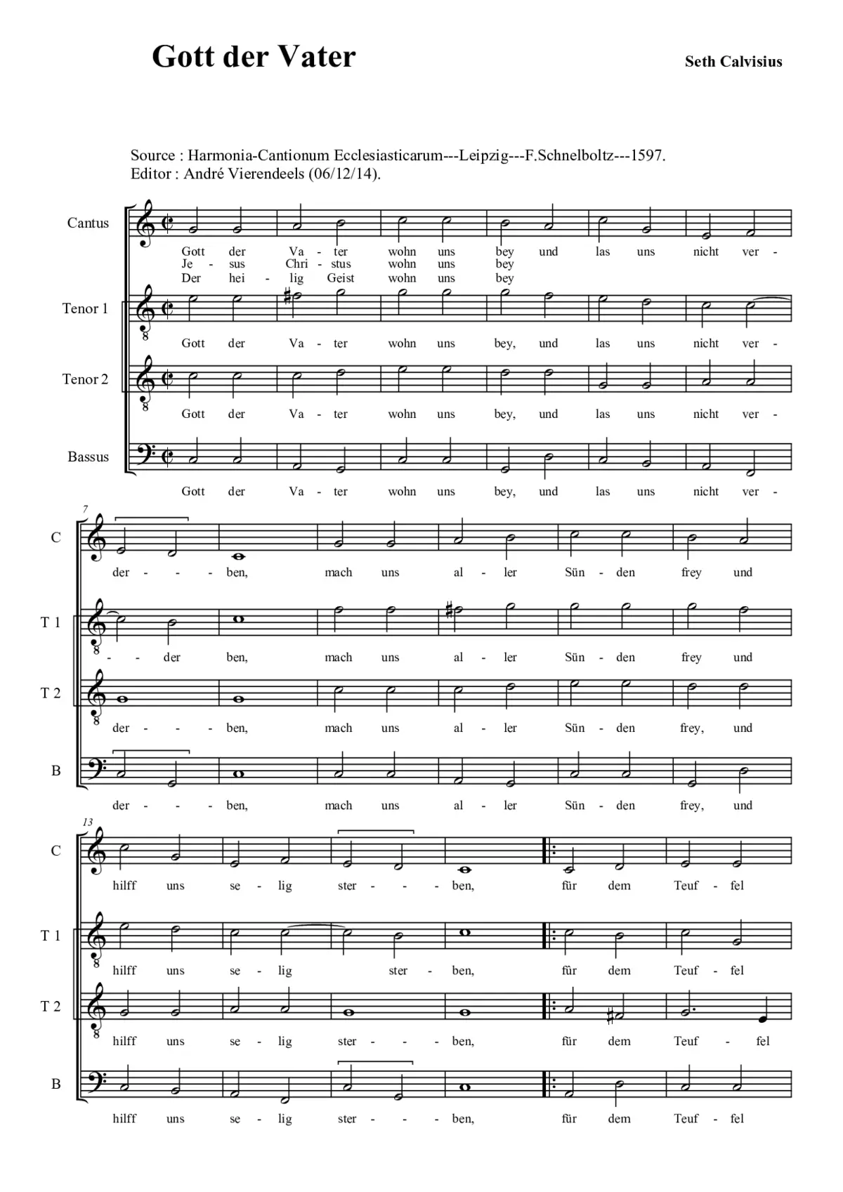 Gott der Vater - Page 1