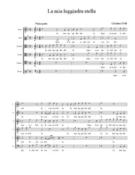 La mia leggiadra stella