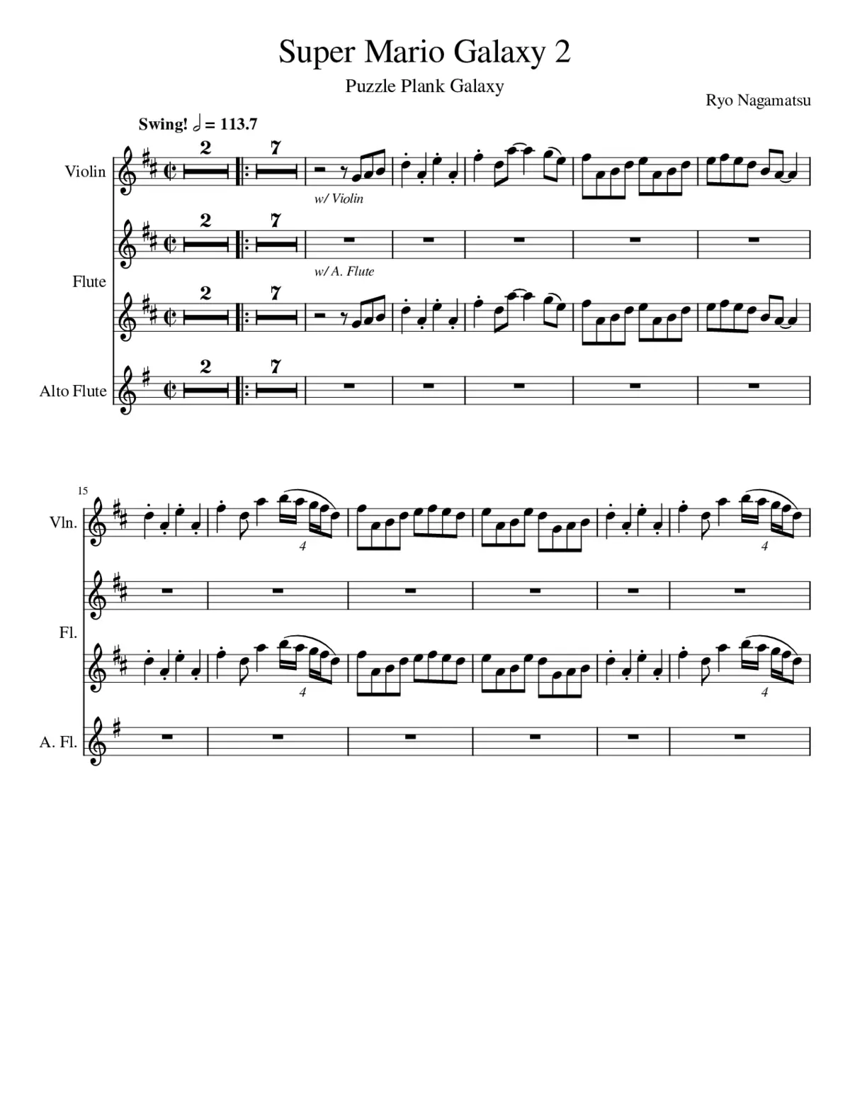 Puzzle Plank Galaxy (Square Timber) - Page 1