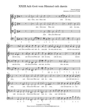 Ach Gott vom Himmel sieh darein