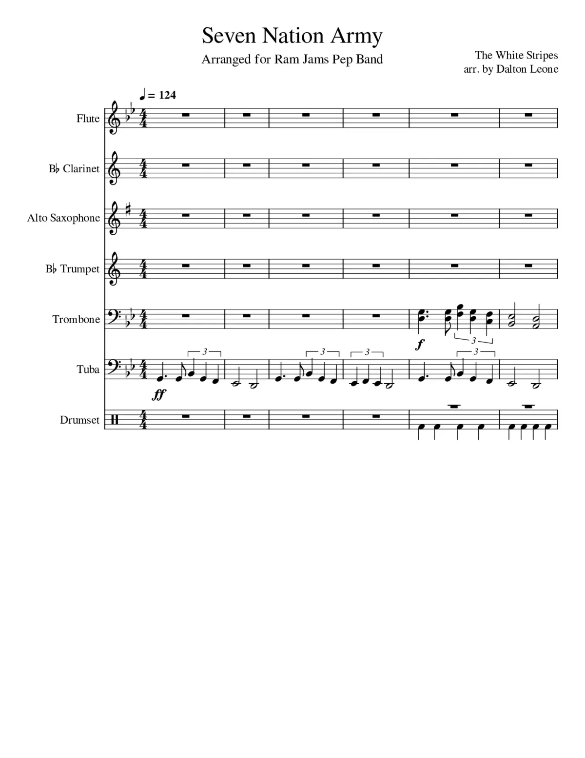seven nation army - Page 1