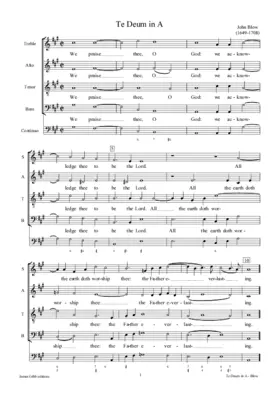 Te Deum in A