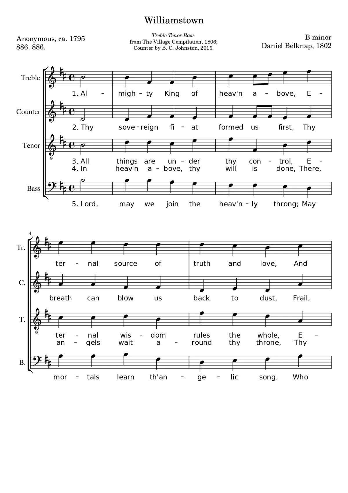Williamstown - Page 1