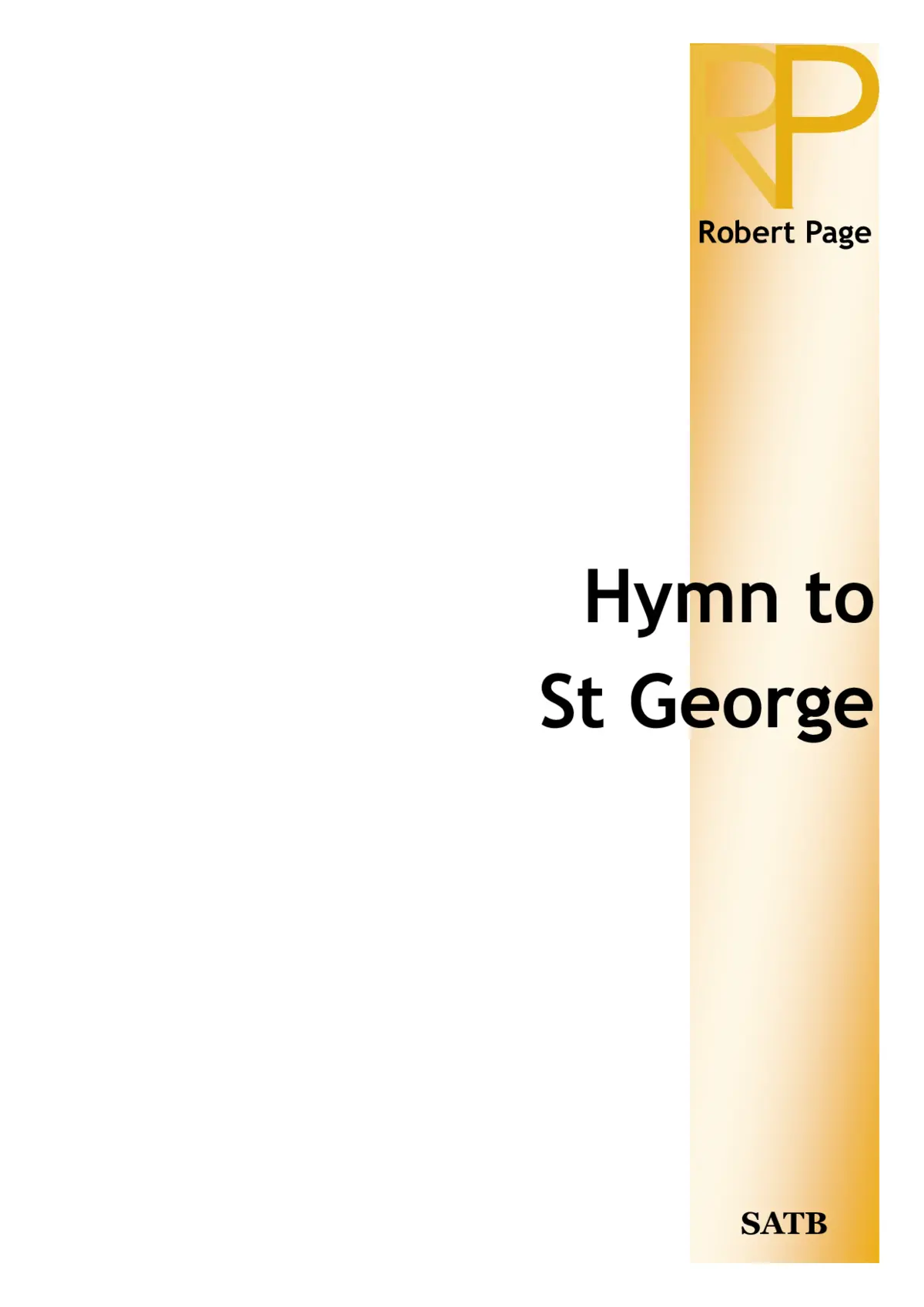 Hymn to St George - Page 1
