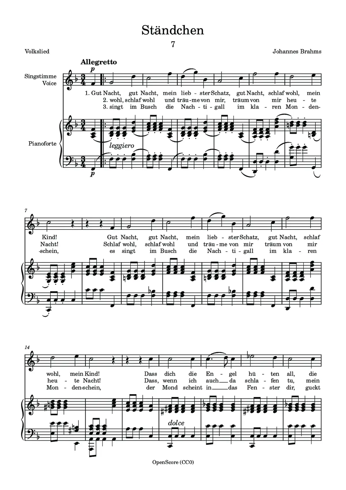 Ständchen - Page 1