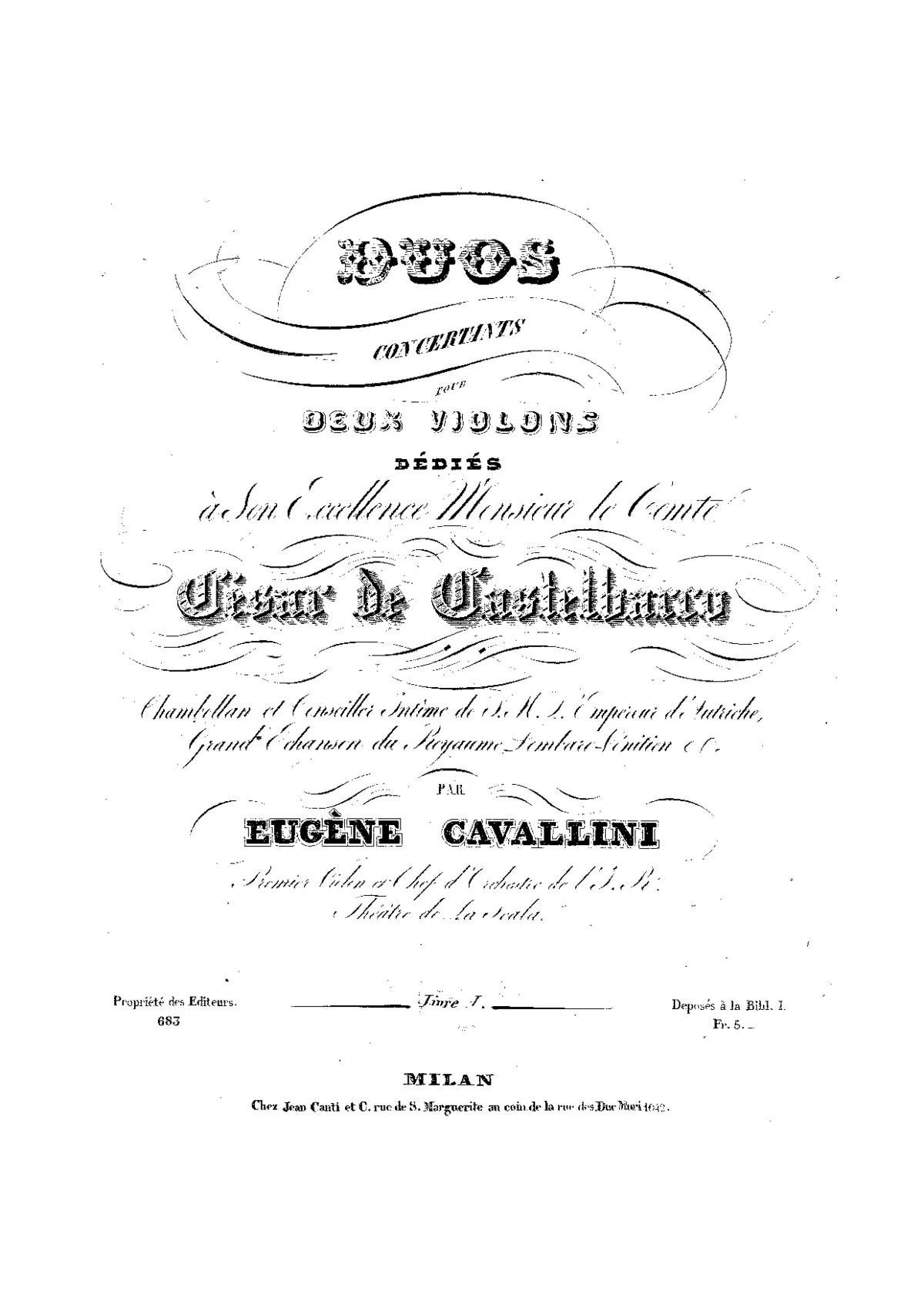 2 Concertant Duos for 2 Violins - Page 1