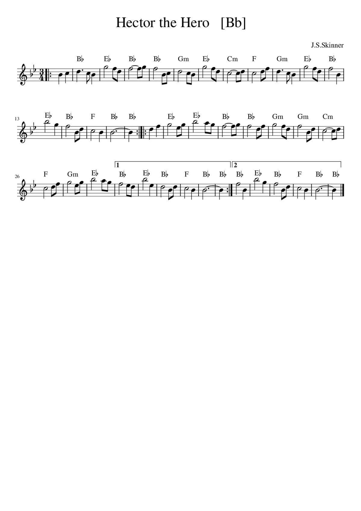 Hector The Hero - Page 1