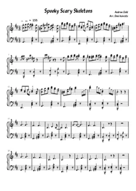 spooky scary skeletons