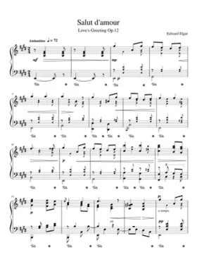 Salut d'amour Op.12