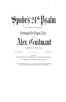 Psalm XXIV