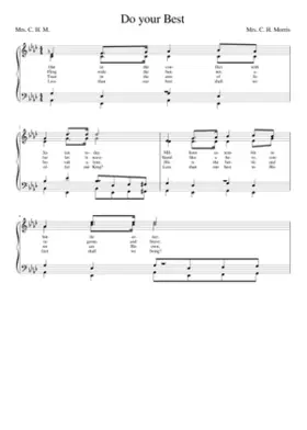 Out in the conflict with Satan today (Morris)