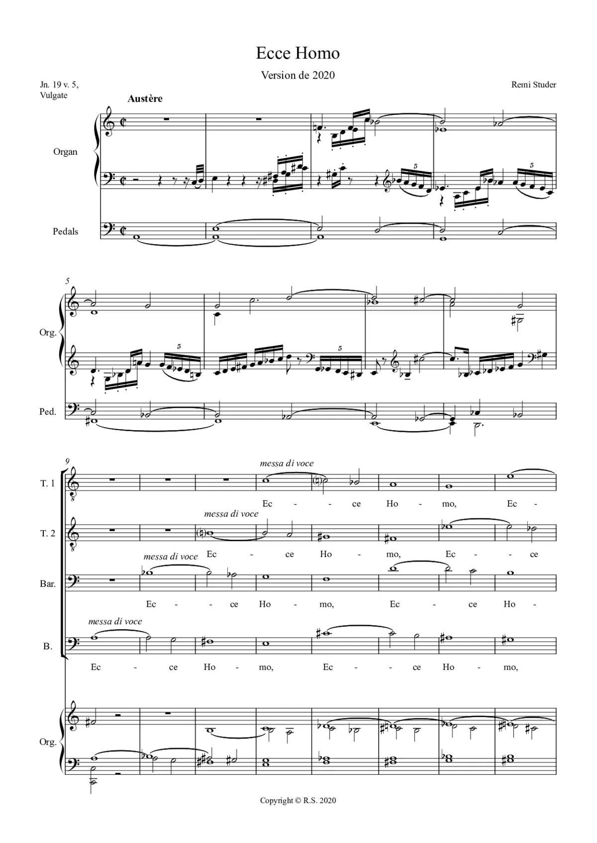 Ecce homo - Page 1