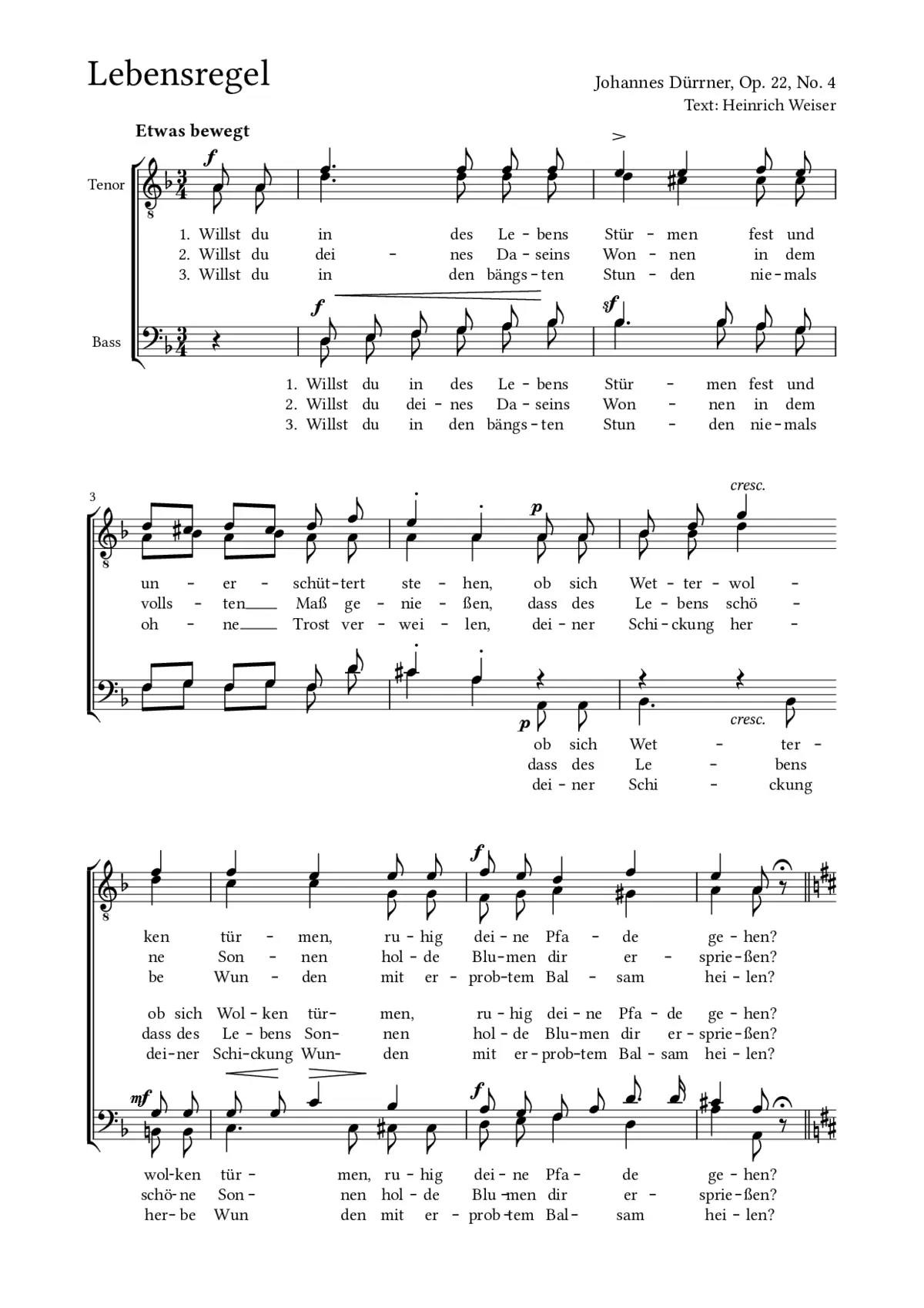 Lebensregel - Page 1