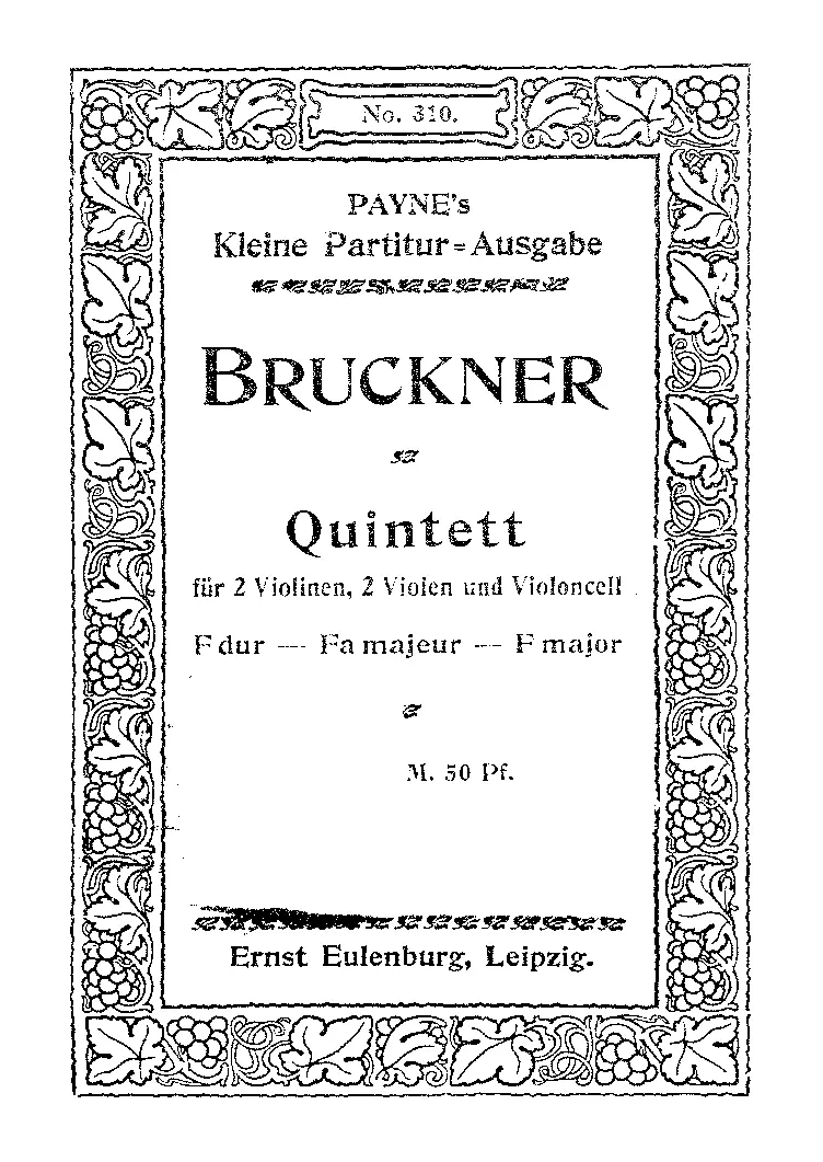 String Quintet - Page 1