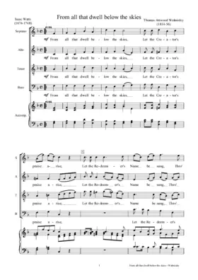 From all that dwell below the skies