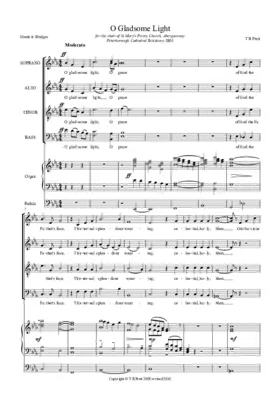 O gladsome light