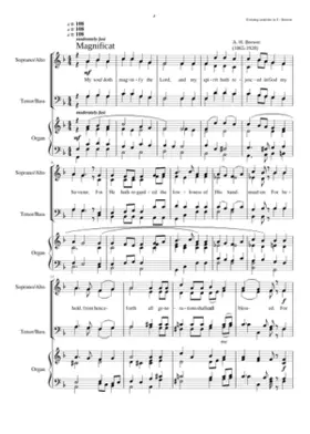 Evening Canticles in F